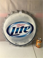 Miller Lite Metal Bottlecap