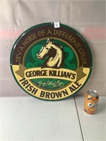 George Killian's Irish Brown Ale Metal Sign