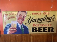 Yuengling Pottsville Beer Metal Sign