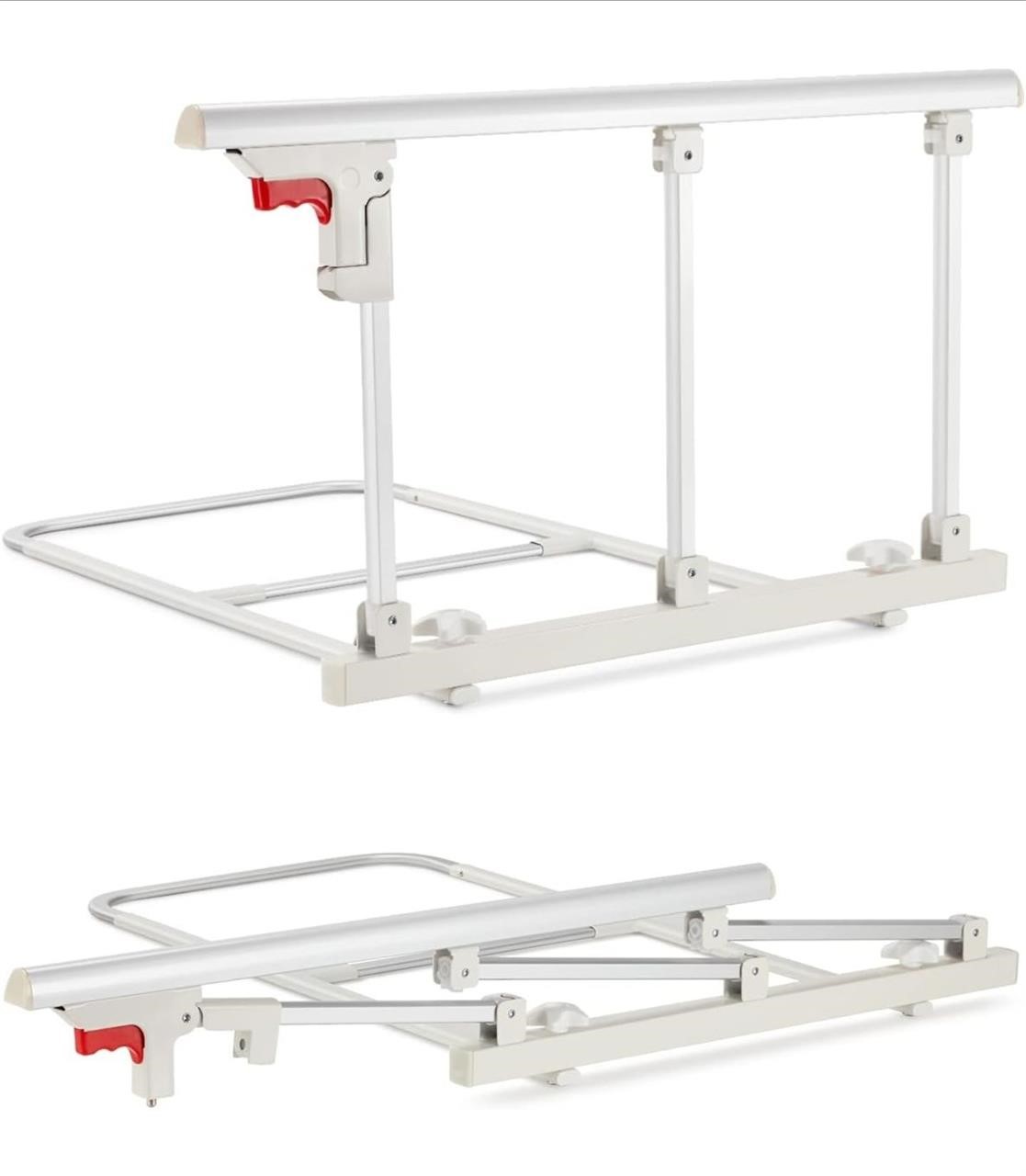 ($156) OasisSpace Bed Safety Rail - Folding