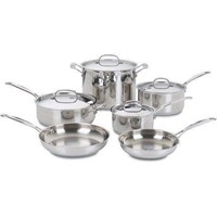 Cuisinart Classic 10-Piece Stainless Steel Set