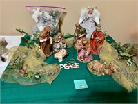 Pretty Nativity Set
