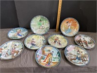 Oriental collector plates