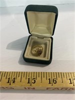 Vintage 14 Kt Garnet Ring -4.5 Grams - Nine