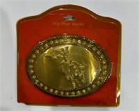 Hip Hop Gold Rodeo Western Style Belt Buckle