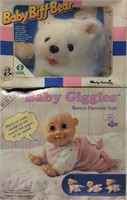 VINTAGE BABY GIGGLES, BABY BIFF BEAR NRFB