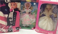 3 VINTAGE BARBIE DOLLS