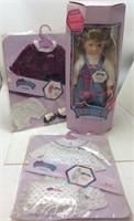 1986 PAMELA THE LIVING DOLL & OUTFITS