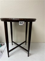 Metal Round Table by Bassett 24.5" H x 21"Dia.