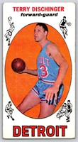 1969 Topps Basketball #33 Terry Dischinger