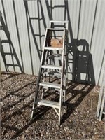 Pair Aluminium Step Ladder