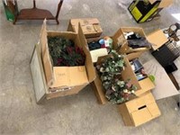 6 plus boxes of Misc Home Decor, Floral and other