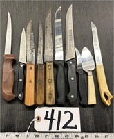 Lot of Knives Case xx Fillet and More