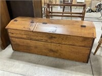 55x22x18 Primitive Firewood Chest PU ONLY
