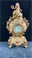 Antique New Haven Brass Clock