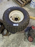 (2) Tires: 18x9.50-8