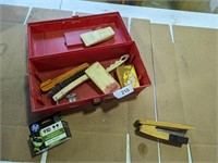 Plastic Tool Box w/ Contents