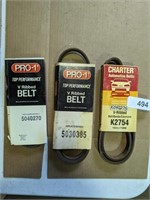 (3) Belts