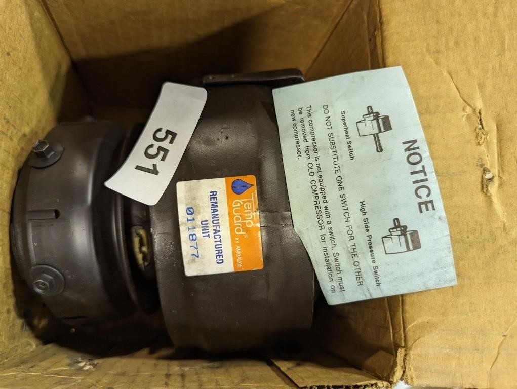 Remanufactured Compressor