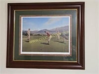 Alec Macdonald Framed Golf Print
