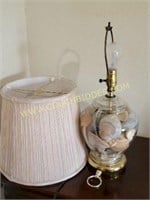Seashell Ginger Jar Lamp