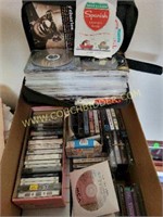 Music CD's and Cassettes
