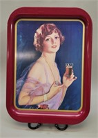 1970's Coca-Cola metal tray