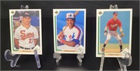 1991 Upper Deck, Baseball Rookie cards