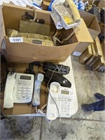Assorted Used Telephones & Fax Machine