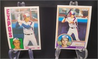1983-84 O Pee Chee, Tim Wallach baseball cards
