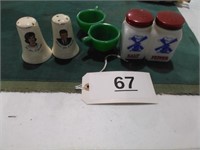 Salt & Pepper Shakers, Miniature Cups
