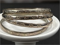 Stamped Sterling 925 bracelets