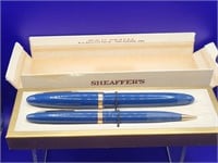 Sheaffer's 14k Gold Tip Fountain Pen & Pencil Set