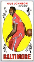 1969 Topps Basketball #12 Gus Johnson