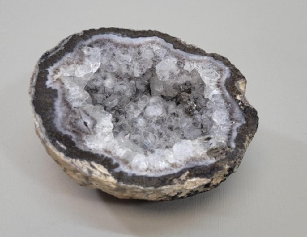 Natural Agate Geode Mineral Cluster