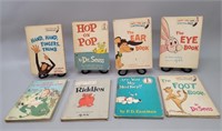 8 Dr. Seuss Vintage Children's Books