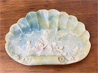 Vintage Cherub Shell Dish