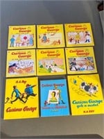 (9) Curious George Books