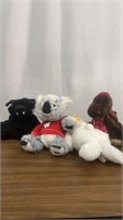 Lot of 4 Different plushies/Stuffed Animals