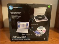 INNOVATIVE TECHNOLOGY USB TURNTABLE - RECORD FROM