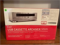 ION USB CASSETTE ARCHIVER - NEW IN BOX - CONVERT