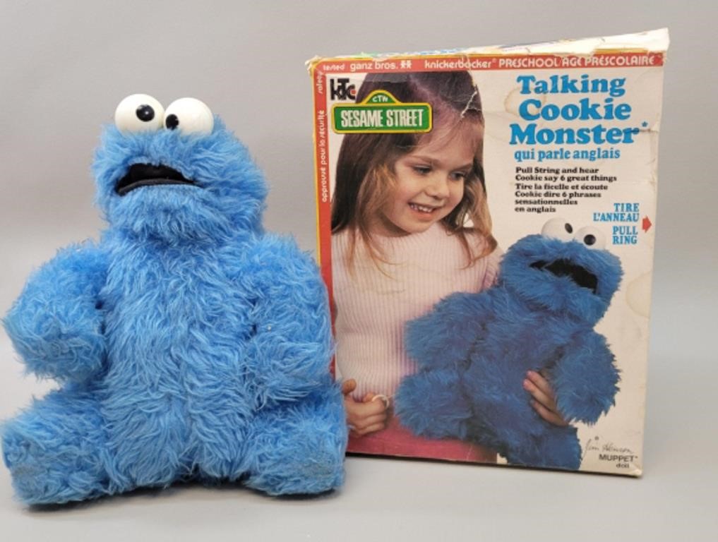 1976 Sesame Street, Talking Cookie Monster