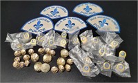 Quebec Police Patches, Buttons & Pins vtg