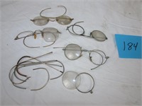 Vintage Wire Rim Glasses - Glasses Parts