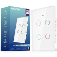 NEW $50 WiFi Smart Touch Wall Light Switch