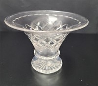 Cut Glass Vase vtg