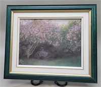 Claude Monet " Lilacs in Overcast" Art Print