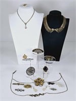 Victorian - Art Deco Costume Jewelry: Pins & More