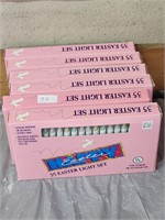 Lot of 6 easter lights new