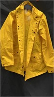 Yellow Rainsuit with Detachable Hood
